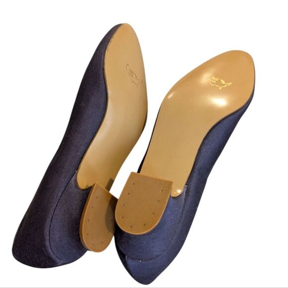 Vintage Satin‎ Elegant Purple Bridesmaid Prom Women's Kitten Heels Size 9 - Picture 2 of 9